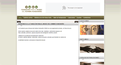 Desktop Screenshot of museodelhombre.com