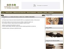 Tablet Screenshot of museodelhombre.com